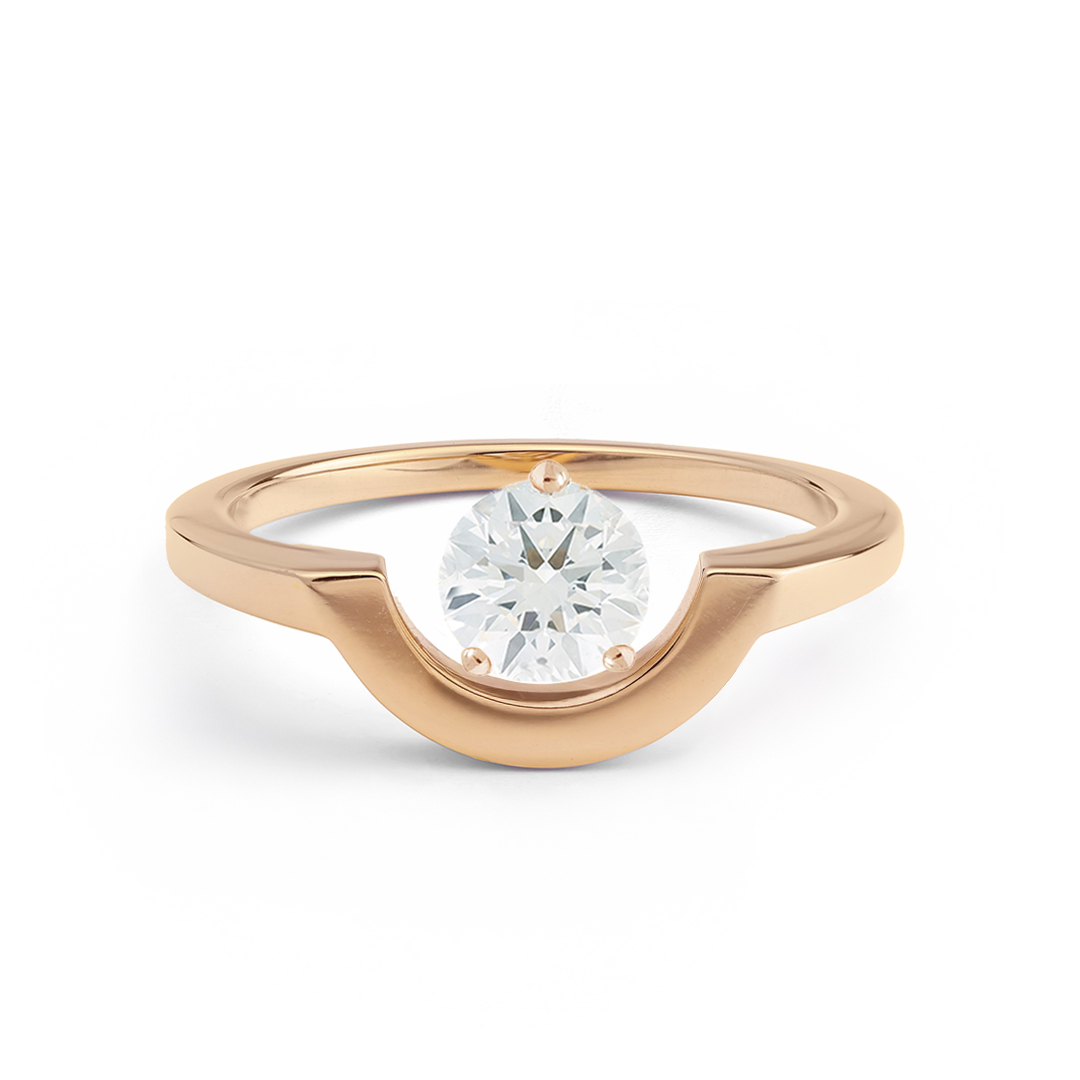Bague_Intrepide_petit_arc_1ct_-_Or_rose_18k_-_diamant_ethique_-_Loyale_Paris_-_1