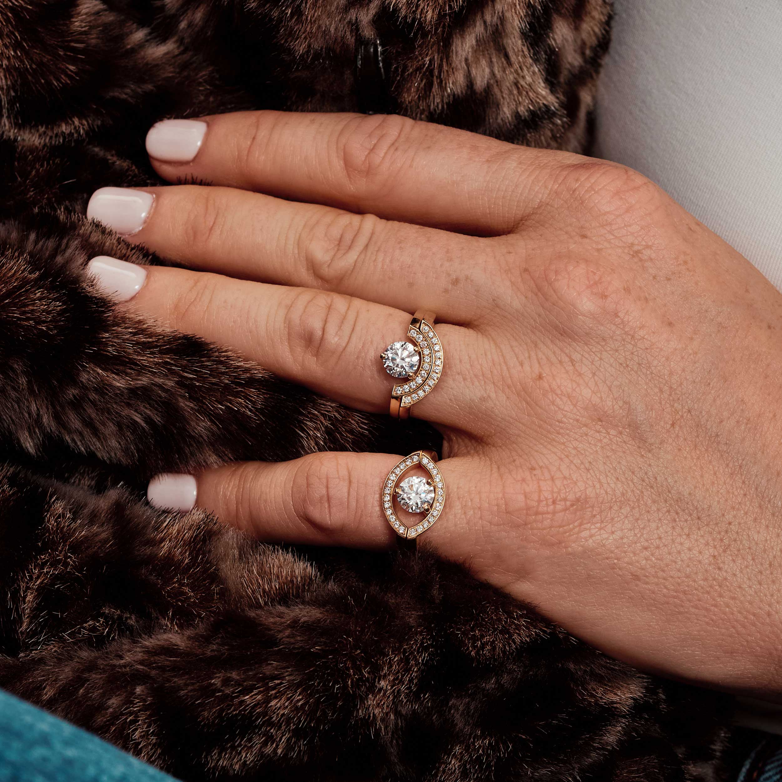 Bague_Intrepide_petit_arc_1ct_pavee_-_Or_jaune_18k_-_diamant_ethique_-_Loyale_Paris_-_1