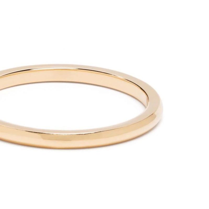 Union ring Absolu.e Signature 2mm - 18k yellow gold 5