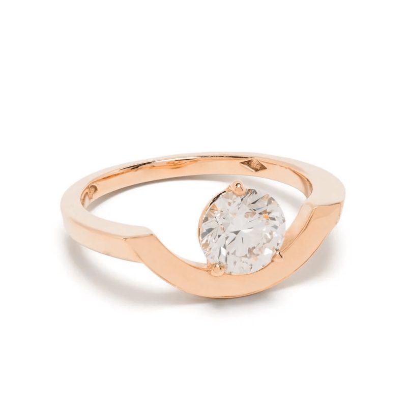 Bague Intrépide grand arc 1.5ct - Or rose 18k – Image 3