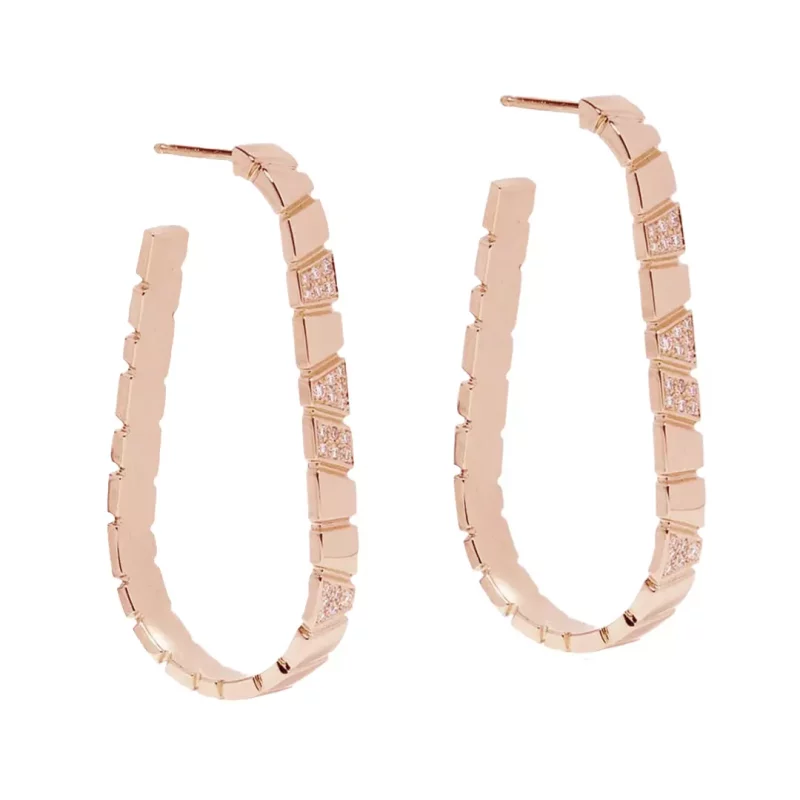 Boucles_d'oreilles_Ride_&_Love_semi-pavees_Large_-_Or_rose_18k_-_diamant_ethique_-_Loyale_Paris_-_1